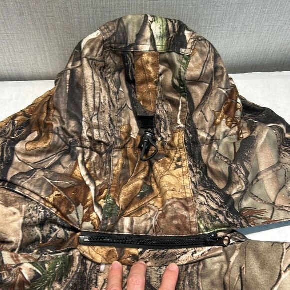 10X RealTree Camo Insulated Outdoors Jacket Coat Mens Sz XL *READ* Hood Pockets - Picture 11 of 13